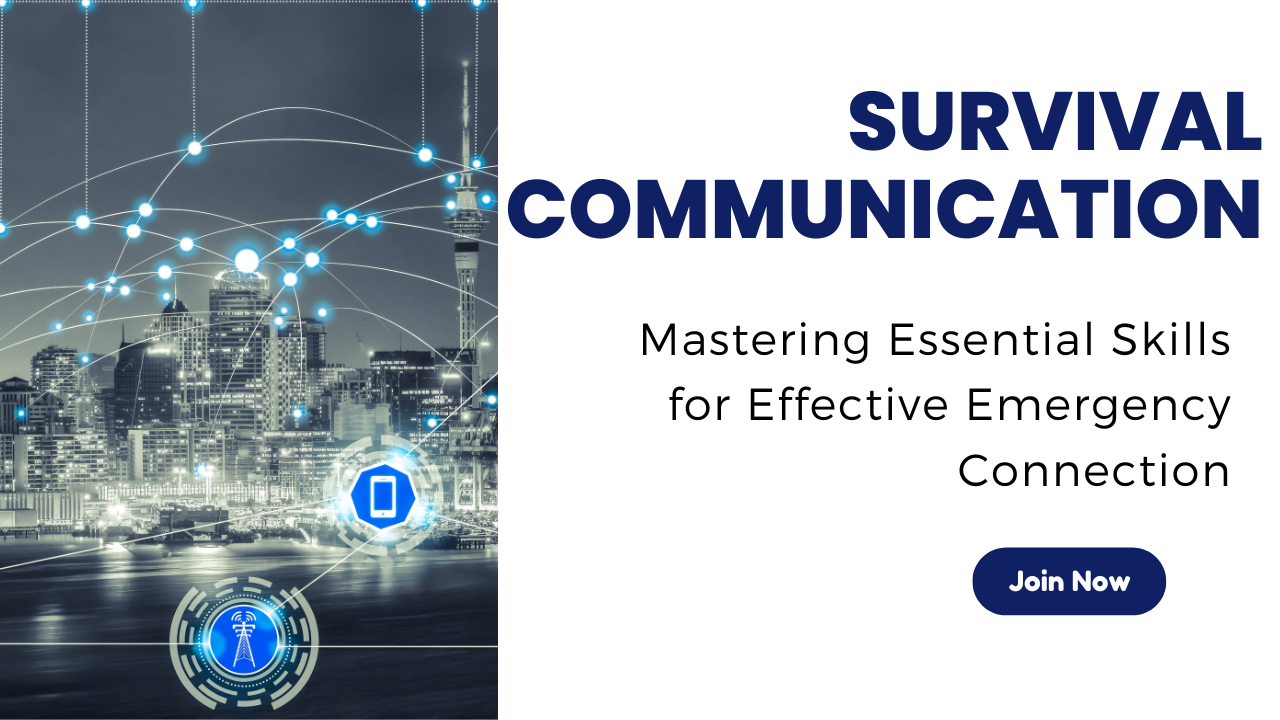 Survival Communication How to Stay Connected in Crisis